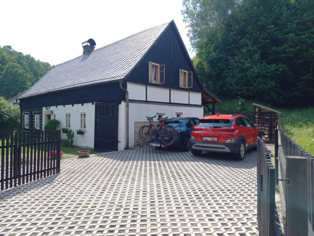 Vila Medova Chaloupka Jetrichovice Ceske Svycarsko Exteriér fotografie