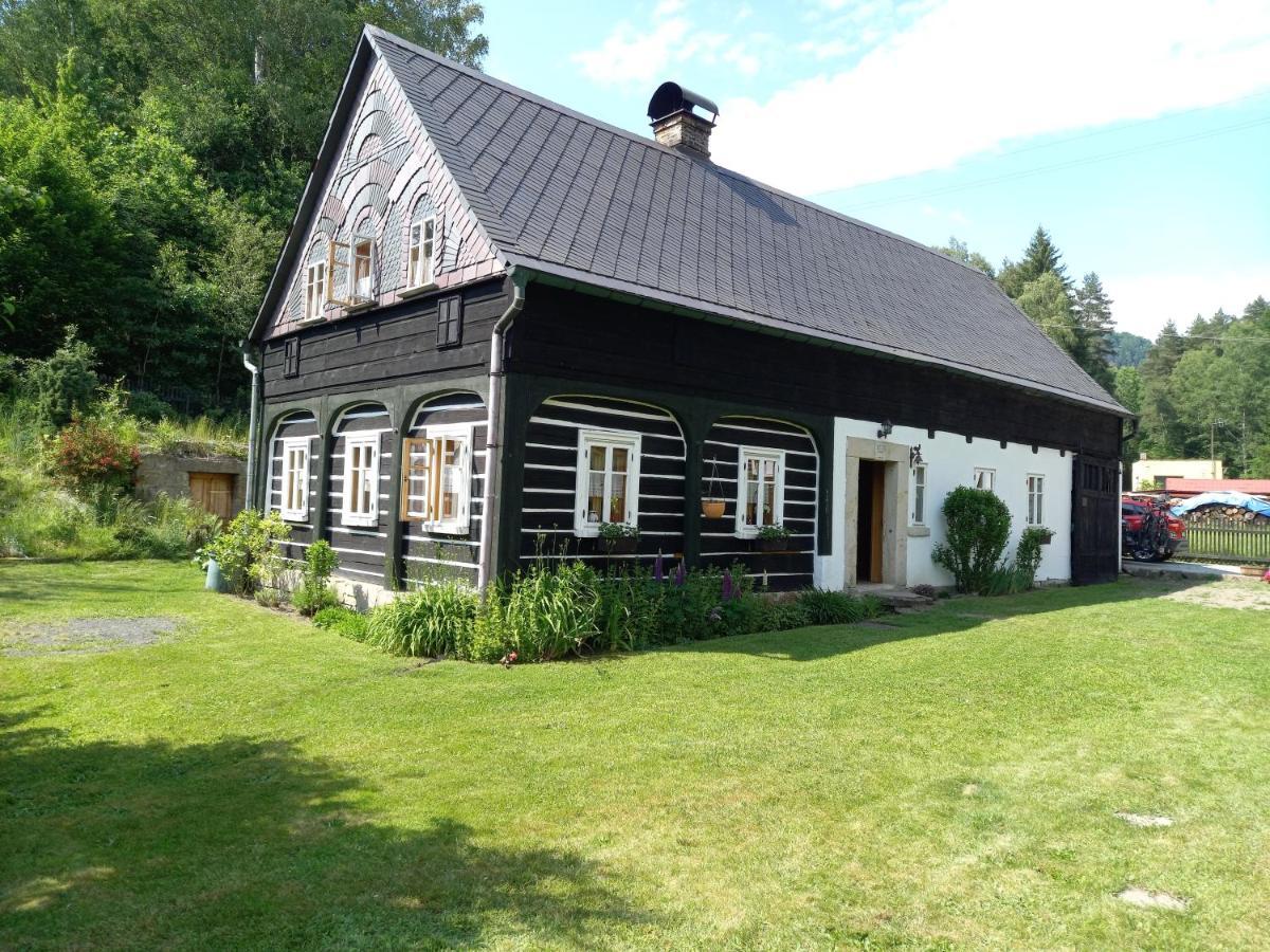 Vila Medova Chaloupka Jetrichovice Ceske Svycarsko Exteriér fotografie